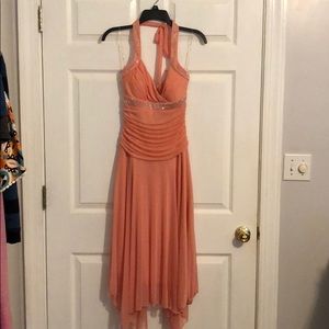 🌸👑Host Pick👑🌸 Trixxi Size small peach dress!